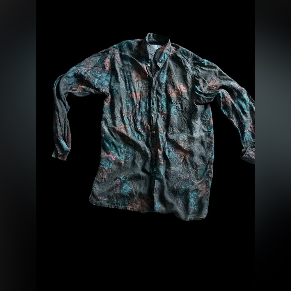 100% silk top